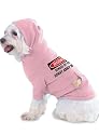 WARNING BEWARE OF THE HORNY ARMY MEN Hooded (Hoody) T-Shirt with pocket for your Dog or Cat X-Small (XS) White