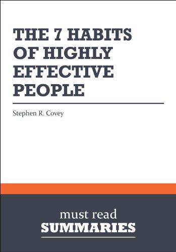Summary: The 7 Habits of Highly Effective People - Stephen R. Covey Book Image