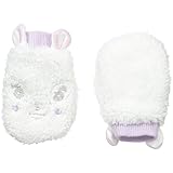 Pumpkin Patch Baby Girls' Dear Print Fluffy Mittens