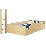 South Shore Furniture, Popular Collection, Loft Top Bunk & Ladder, Natural  ....