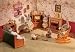 Search Our Specialty Mall : Dollhouse Living Room Accessories Set with Fireplace/ Piano/ TV