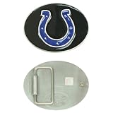 Indianapolis Colts Classic Logo Belt Buckle (Measures 3" x 2.5")