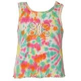 Boutique Trendy Little Girls Clothes TIE DYE Tank Top FLAPDOODLES Girl 2T-6X