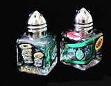 Casino Cards & Chips Design - Hand Painted - Mini Salt & Peppers, .5 oz., Set of 2