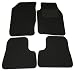 Car Mats For Peugeot 206 In Black