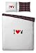 Playboy Merchandise - Duvet Bed Covers Set (I Love Bunny) (Size: 53
