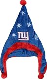 New York Giants NFL Official Team logo Stadium Dangle Santa Hat *NEW ITEM*