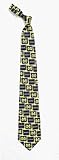 Michigan Wolverines Pattern 2 All Silk Adult Tie From Eagle Wings