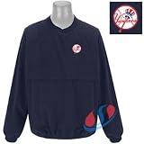 New York Yankees MLB Travelwind V-Neck Pullover Windshirt