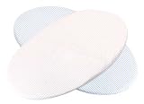 Bassinette/Moses Basket Fitted Sheets  (2pc pack)  Baby Pink & White Stripe
