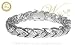 WILLOW XPRESS: *17 CT DIAMOND CZ HERRINGBONE BRACELET*