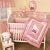 Hello Kitty Princess 4-pc. Crib Set