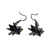 San Jose Sharks Dangle Logo Earring Set Nhl Charm Gift