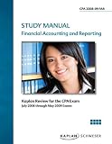 CPA Exam Review Flashcards: Financial Accounting and Reporting 2008/2009 (Kaplan CPA Exam Study Manual: Financial Accounting & Reporting)