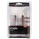 Monster 123974 iCable 800 3,5mm Klinken Anschlusskabel f�r iPhone, iPod & iPad (2 Meter) schwarzvon "Monster"