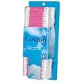 Cotton Swabs with Plastic Sticks 500-pk. - Pink