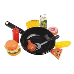 Kinder Spielzeug K�chenzubeh�r SET, Lebensmittel, Pfanne, f�r Kinderk�che Kaufladen, BE-35387