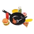 Kinder Spielzeug K�chenzubeh�r SET, Lebensmittel, Pfanne, f�r Kinderk�che Kaufladen, BE-35387