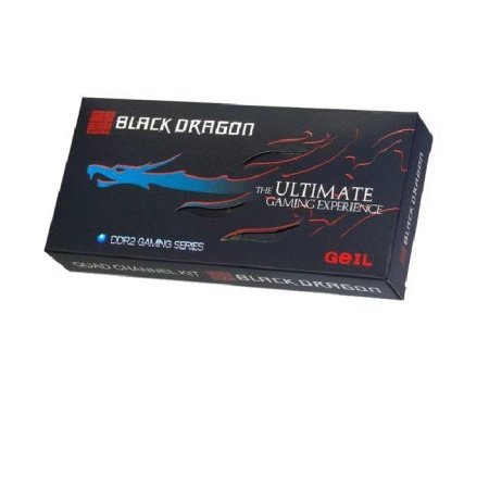 GEIL 8 GB DDR2-RAM PC800 CL4 4x2GB KIT Black Dragon