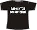 Sports : Badminton Schnittchen; Frauen T-Shirt schwarz