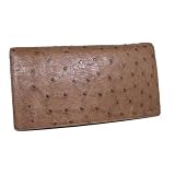 オーストリッチ 高級ダチョウ革 長財布 OJN0284KT/引越し/新生活/プレゼント/母の日/新年会/卒業祝い