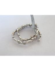 Sterling Silver Diamond Bracelet