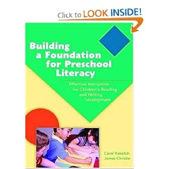 Building a Foundation for Preschool Literacy: Effective Instruction for Children's Reading and Writing