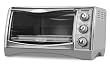 Black & Decker CTO4500S 6-Slice CounterTop Convection Oven with Pizza Bump, Stainless Steel