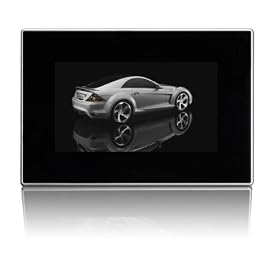 Linx 'Memoire' 7" Digital Photo Frame - In High Gloss Black
