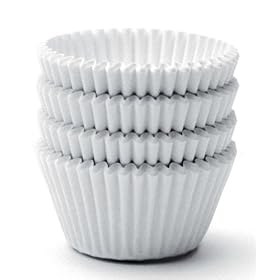 Norpro Giant Muffin Cups, White