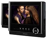 Odys Sync Tragbarer DVD-Player mit zus�tzlichem 17,8 cm (7 Zoll) Bildschirm (SD-Kartenslot, USB) schwarz