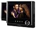 Odys Sync Tragbarer DVD-Player mit zusätzlichem 17,8 cm (7 Zoll) Bildschirm (SD-Kartenslot, USB) schwarz