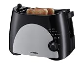 41CR0NPT7JL. SL160  Severin AT 2542 Automatik Toaster, schwarz silber / 900 W
