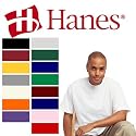 Hanes Authentic Tagless Tee, Orange, Large
