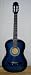 38 Inch Steel String Acoustic Guitar - Blue Color