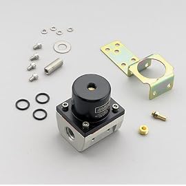 Edelbrock Fuel Pressure Regulator 180 GPH w/ Dual -6 AN Inlets Single -6 Outlet And External Bypass