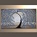 Santin Art - Modern Abstract Ready to Hang Stretched Canvas Oil Painting SAH17
