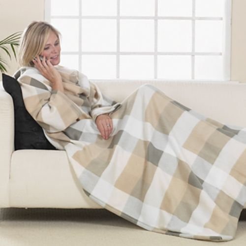 HIGH QUALITY MACHINE WASHABLE SNUGGLE BLANKET - CHECK