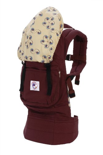 Ergo Baby Organic Carrier Cranberry/Nautilus