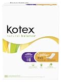 Kotex Natural Balance Lightdays Liners, Extra Coverage