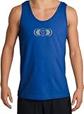 AJNA Yoga Chakra Symbol Adult Shirt Tank Top - Royal