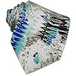 Roberto Cavalli Optical Printed Silk Tie Salmon