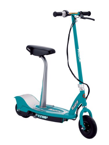 Razor E200S Seated Electric Scooter (Teal, 37 x 16 x 42-Inch)