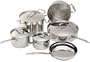 Farberware Millennium Stainless Copper Clad 10-Piece Ultimate Cookware Set