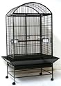 Brand New Parrot Bird Wrought Iron Cage Dome-Top 32x23x66-WI32ASR
