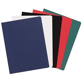 GBC(R) Linenweave Binding Covers, Assorted Colors, Pack Of 50 by Quartet