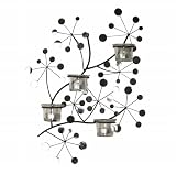 Fireworks Wall Tea Light Holder with mirrors