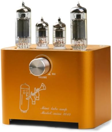 APPJ mini2013 6J1+6P1 ( Original miniwatt) Mini tube Amplifier golden