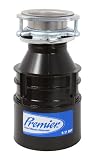 Premier 143052 1/2 Horsepower Food Waste Disposer