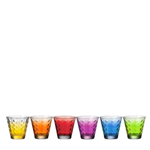 Leonardo 35248 Becher Set klein Optic sortiert 6-teilig Preisvergleich